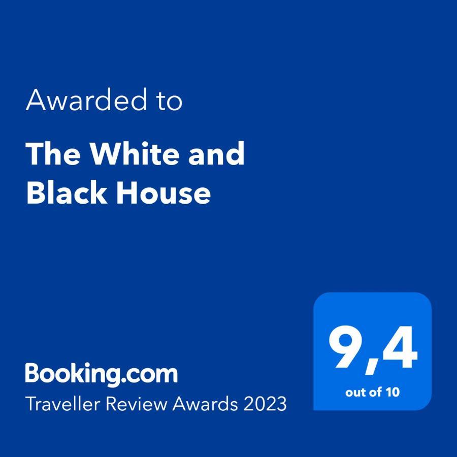 The White And Black House Villa Kalix Exterior photo